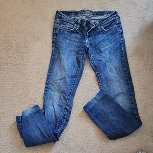 American Eagle Outfitters Women's Faded Blue Boot Cut Jeans